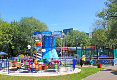 Луна-парк "Карусель"в Парке Дружбы на Речном Вокзале